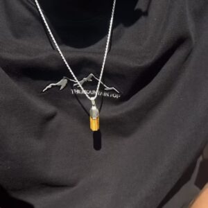 TIGER’S EDGE — Tiger Eye Silver Pendant
