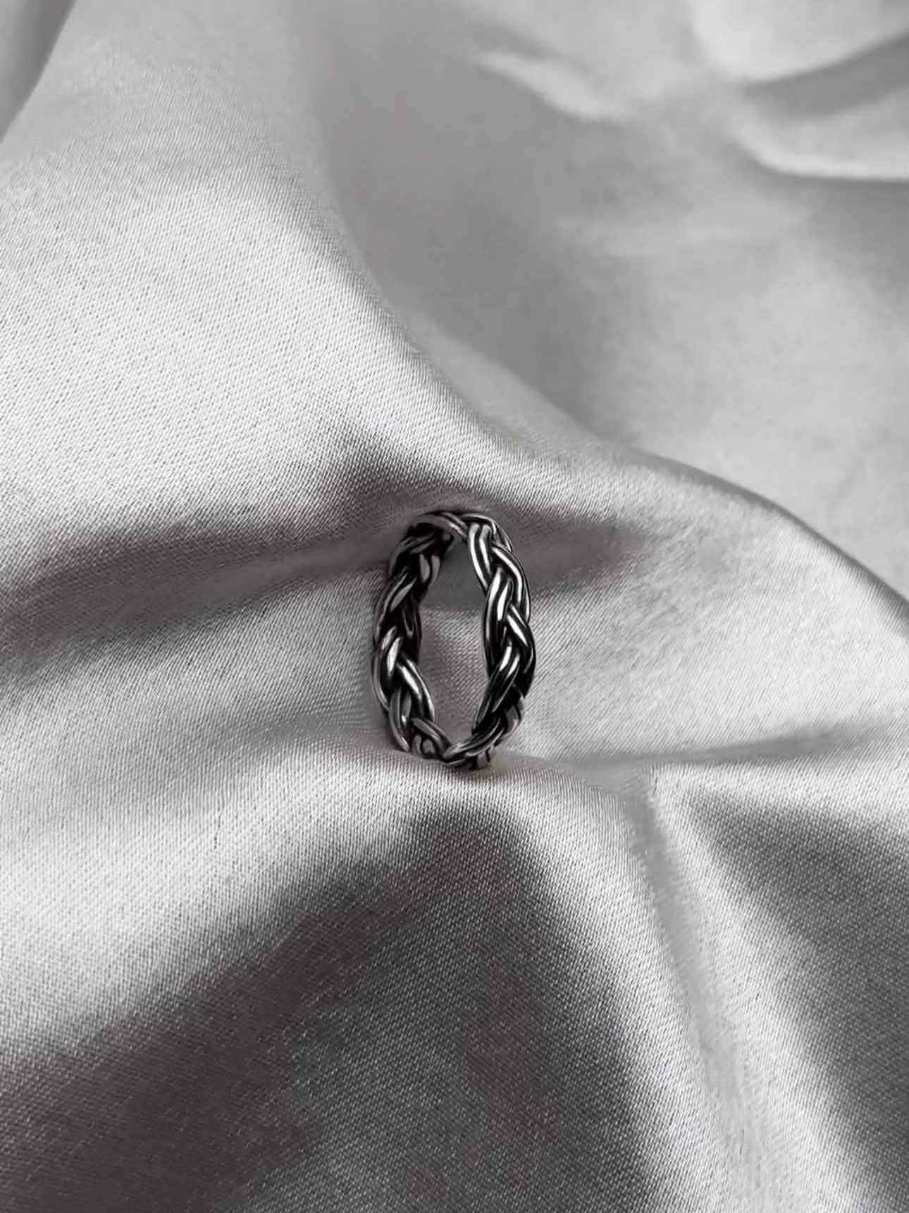 Braided Rope Ring